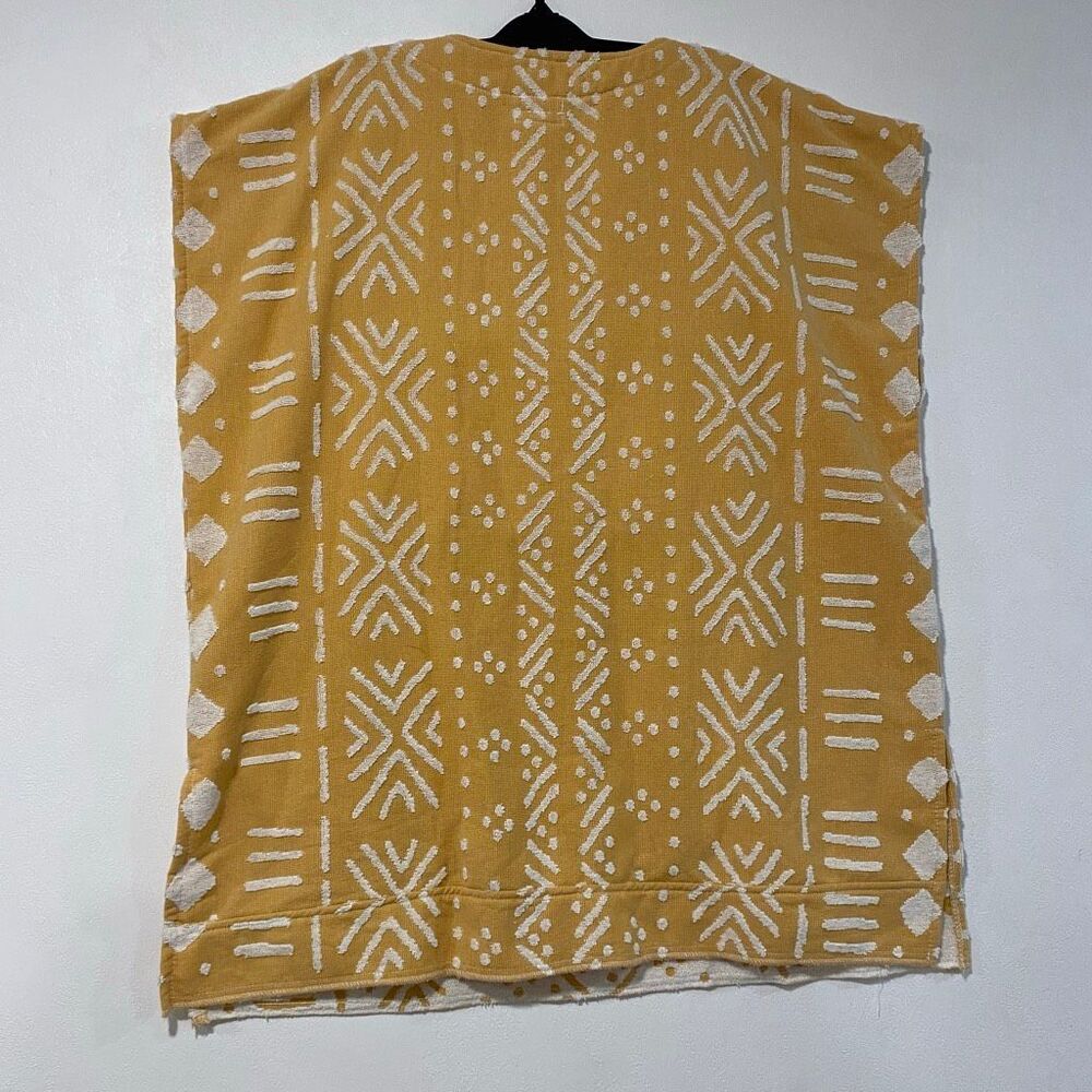 Sand Cloud Adobe Mudcloth Cover Up OS Sunflower Organic Cotton Boho Beach - Picture 3 of 6